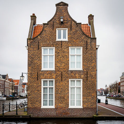 vrijstaande woning met grote tuin in Westwoud met antraciet kunststof kozijnen aan de voorgevel